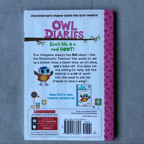 Set of 4 ~ Owl Diaries ~ Books #1-4 - Picture 3 of 12